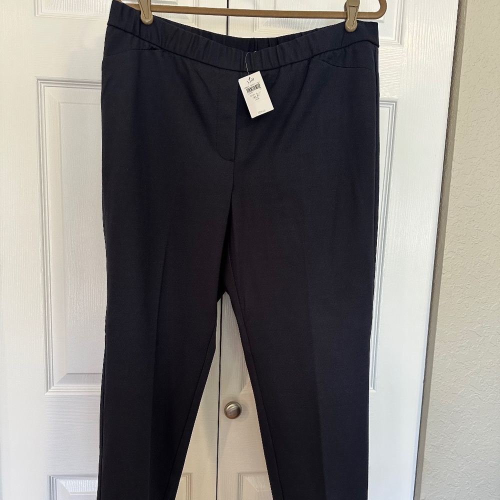COPY - J . Jill Ponte Trouser - Navy XLP